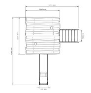 Maatvoeringen van Kabouternest BS-1019-03