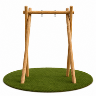 B-Play Robinia Houten Schommelframe - Enkel - Particulier