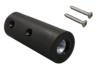 Kunststof Klimnet verbinding Zwart voor Ø16 mm voor Draadstang M10
