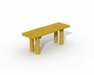 Eco-Play Robinia tafel 1.90 meter Openbaar