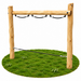 Robinia Looptouw met Handgrepen Openbaar  - Element 2