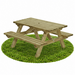 Picknicktafel rechthoek 180x160 cm (45mm)