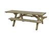 Rolstoelpicknicktafel rechthoek 230x160 cm (45mm)
