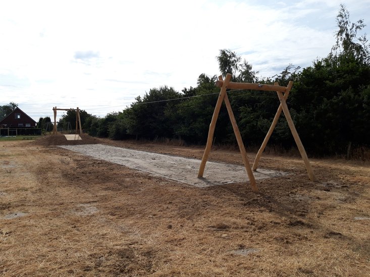 sfeerfoto 1 van de Robinia Kabelbaan met startplateau