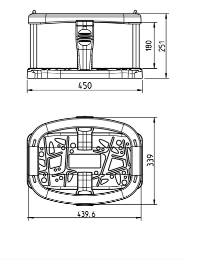 tekening Babyschommel Rubber Curve