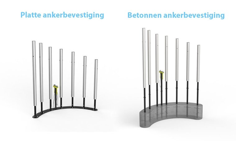 tekening hoe je het Muziekinstrument Forest moet bouwen