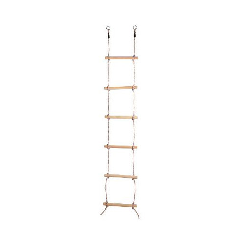 Touwladder PP touw 6 sporten 2,1m