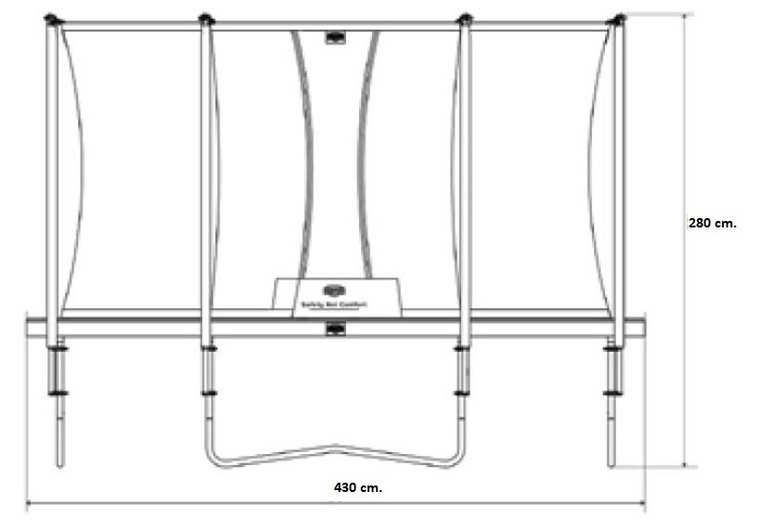 Berg Favorit &Oslash;430 Combi tekening