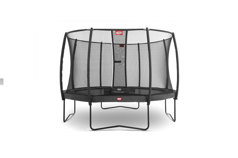 Berg Champion Trampoline &Oslash;430 cm Grijs met veiligheidsnet Deluxe