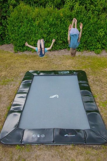 Akrobat Trampoline Primus inground 430x310 cm met Veiligheidsnet