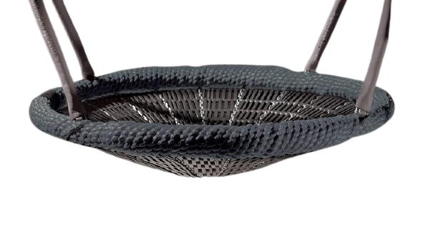 Huck Nestschommel Zwart/Zwart Openbaar &Oslash;120 cm