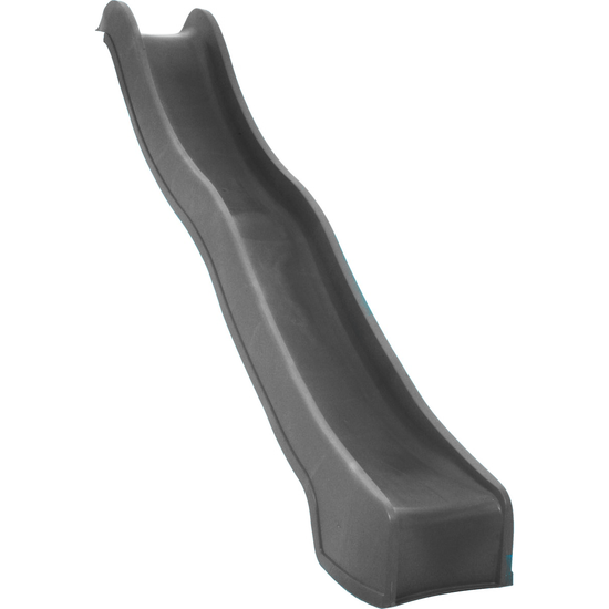 Losse glijbaan Platformhoogte 135 cm t/m 150 cm Antraciet Grijs