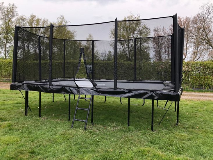 Grondanker set Spiraal voor trampoline Set van 4 Stuks