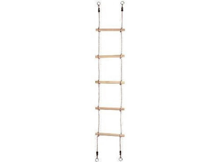 Touwladder PP touw 5 sporten 2,1 m 4 ogen