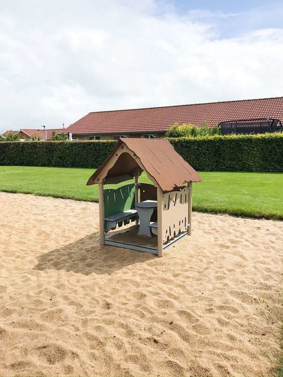 kunststoffen speel huisje speeltoestel speelplaats