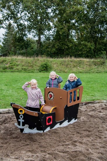 sfeer foto ledon piratenschip kinderen