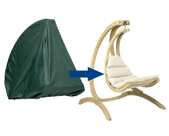 Hangstoel Beschermhoes voor Globo schommelstoel detailfoto met schommelstoel