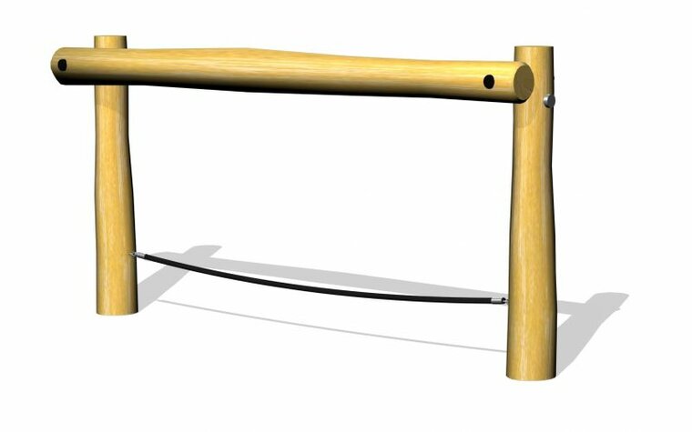 Robinia Balanceertouw Met Bovenbalk Openbaar (Serie 29)