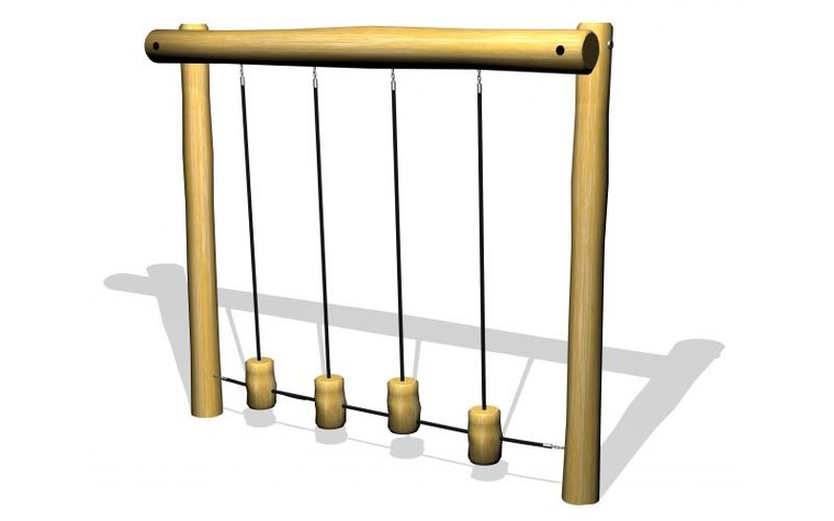 Robinia Stapblokken Parcours Openbaar (Serie 35)