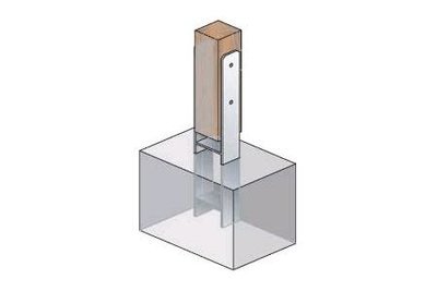 sfeerfoto 3 H-Anker Vuur Verzinkt 101x101 mm (Staaldikte: 5mm)