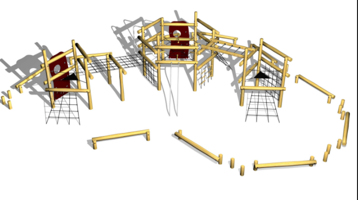 Robinia Combi Klimparcours Openbaar (Serie 35)