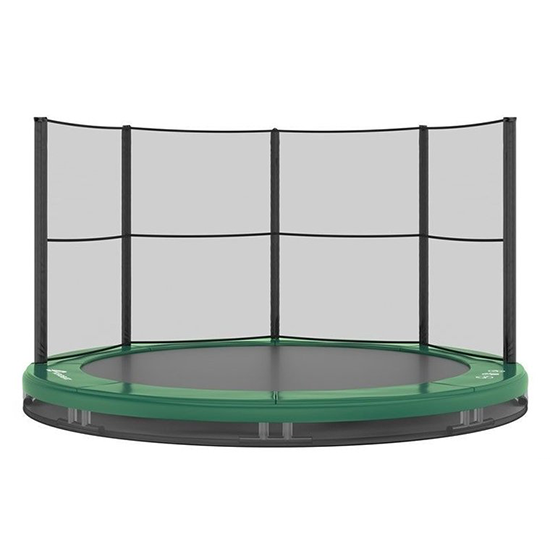 Akrobat Trampoline Grasshopper Inground  half net