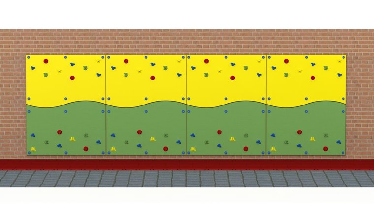 Europlay Klimwand Openbaar  tekening