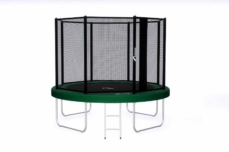 Akrobat Trampoline *Orbit Above Ground** &Oslash;305 cm met veiligheidsnet Groen - nieuw model