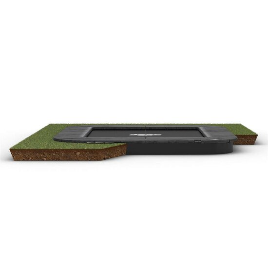 Berg Sports Ultim Champion Trampoline 200x200 cm Antraciet Antraciet Grijs