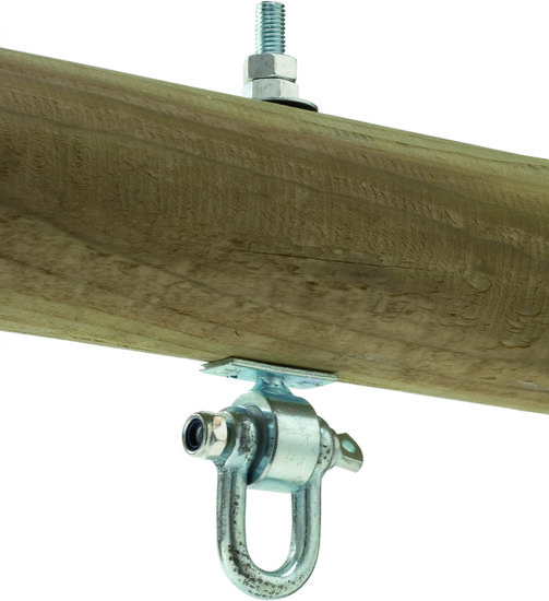Gelagerde Harpsluiting M12 (160mm) in hout