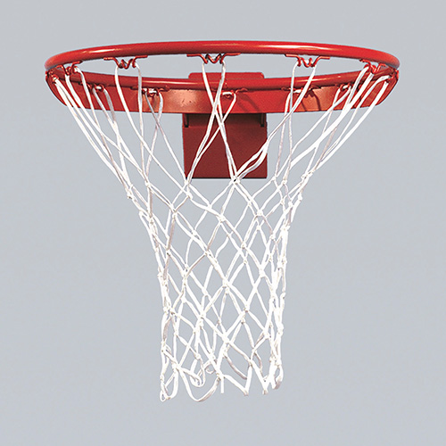 Basketbalring Gegalvaniseerd Rood met net - Dunk