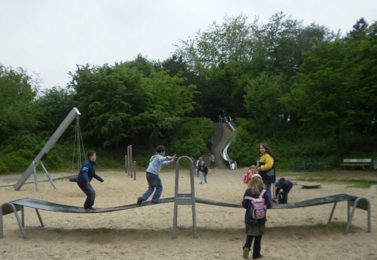 trampolineparcours