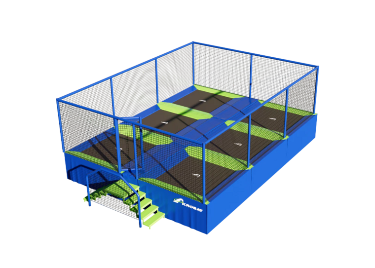 Trampolinepark Akrobat small zij aan zij 6