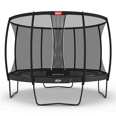 Berg Champion Regular Trampoline &Oslash;430 cm Grijs met veiligheidsnet Deluxe #XL##