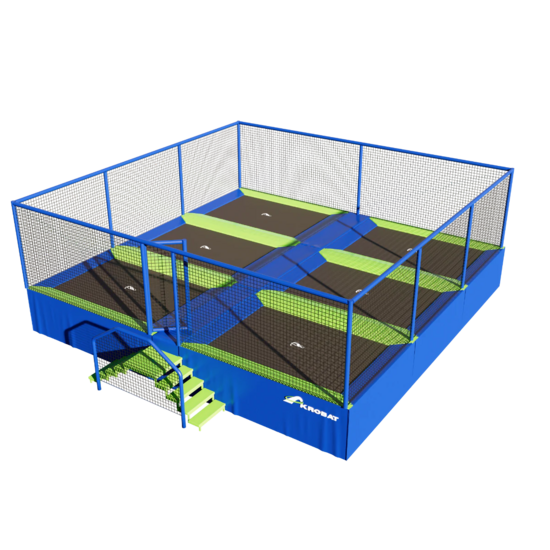 Trampolinepark Akrobat large zij aan zij 6