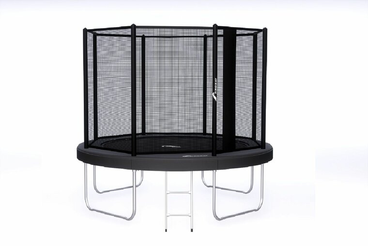 Akrobat Trampoline *Orbit Above Ground** &Oslash;365 cm met veiligheidsnet Antraciet - nieuw model!