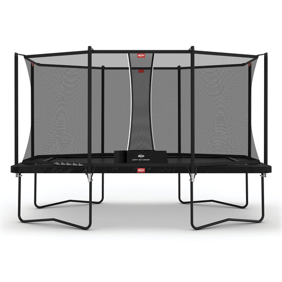 Berg Ultim Favorit Trampoline 410 x 250 cm  incl. Safetynet Comfort zwart