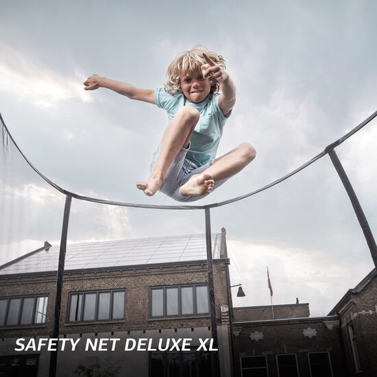 Berg *Ultim Champion** Trampoline 500 x 300 cm grijs met veiligheidsnet Deluxe #XL##