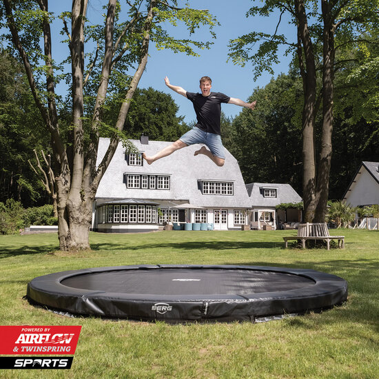 Berg Inground Champion 270 Trampoline Grijs