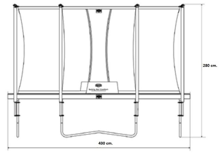 Berg Favorit &Oslash;430 Combi tekening