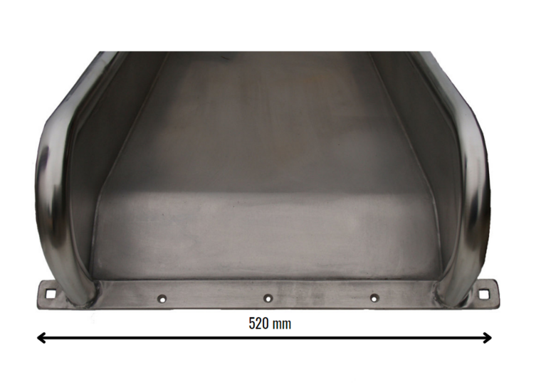 bevestiging RVS Glijbaan Tot Platformhoogte 100 cm