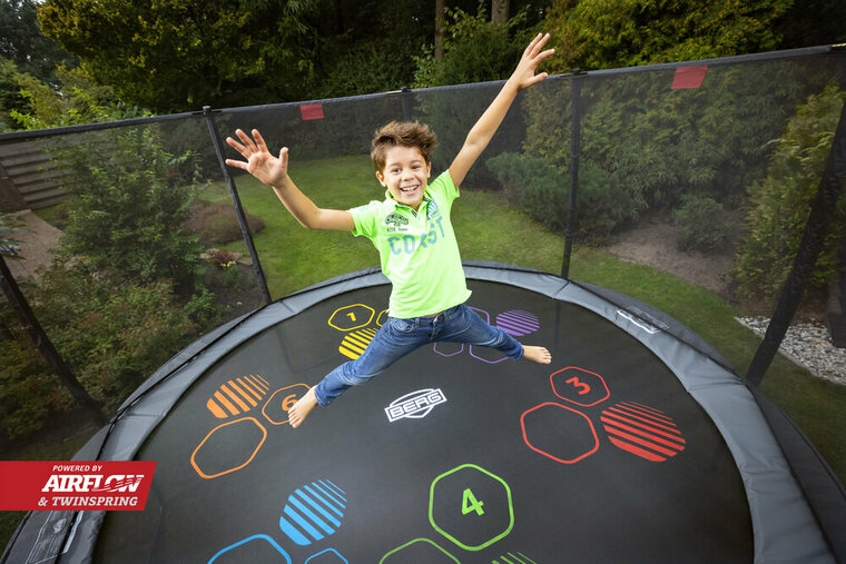 sfeerbeeld levels trampoline