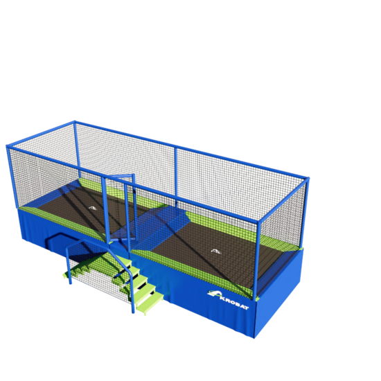 trampoline speeltoestel vierkant 2 large