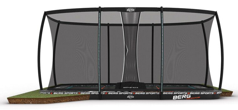 ultim pro bouncher flatground  5x5 + safety net DLX XL