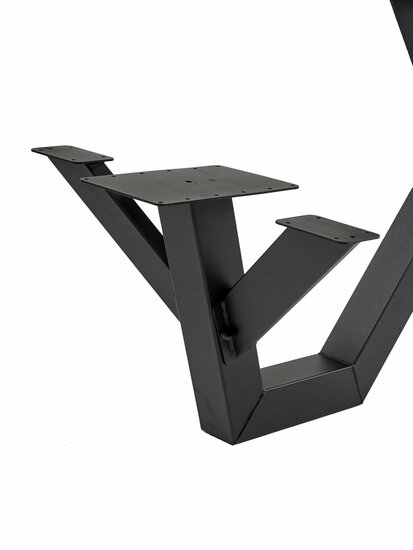 metalen frame picknicktafel