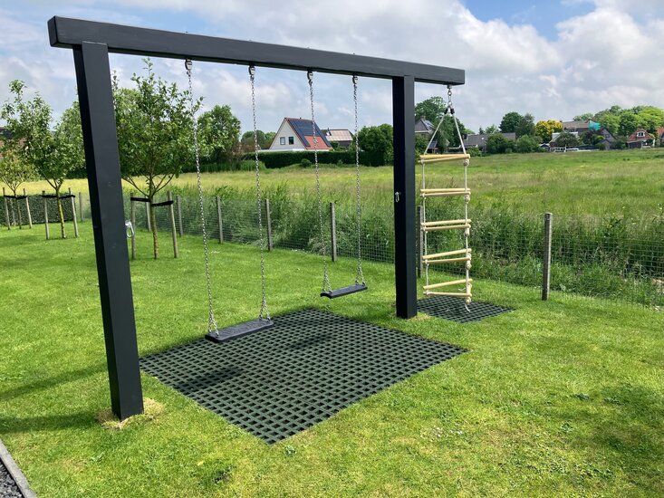 sfeerfoto met touwladder 3 zijden
