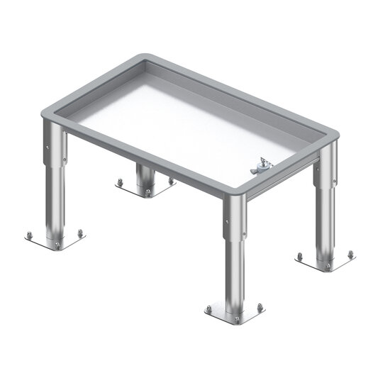 Moddertafel Aqua-mud Factory 59 cm Openbaar Opbouw Grijs