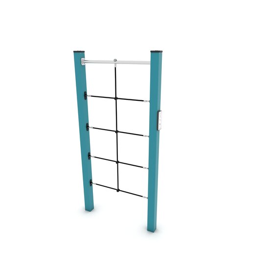 Outdoor Workout Climbing Net Turquoise