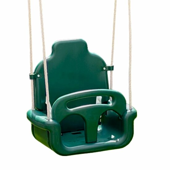 B-Play Babyschommel Groeimodel Groen BR Touwen