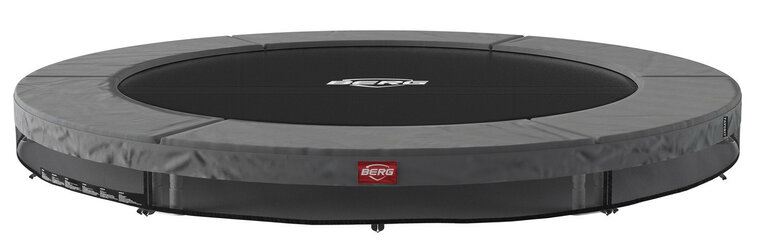 BERG Inground Favorit Trampoline Ø200 cm Antraciet Grijs